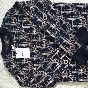 Dior Blue Crewneck Sweater